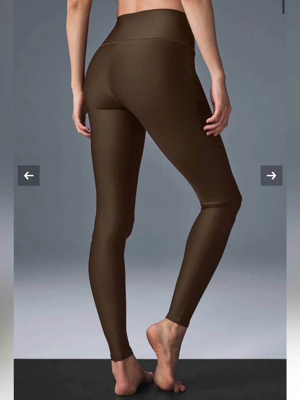 Alo High-Waist Airlift Legging Espresso Regular Length